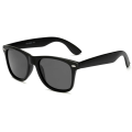 Miniatyrbilde 1 av 2: Retro Wayfarer solbriller Matts Black + Senile Cord svart
