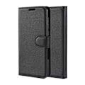 Miniatyrbillede 3 af 6: Huawei Mate 20 Pro Wallet Cover Black Læder Læder Taske sort