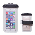 Miniatyrbillede 1 af 2: Vandtæt taske til mobiltelefon Universal Mobile Bag sort