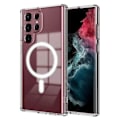Miniatyrbillede 1 af 8: Galaxy S22 Ultra Magsafe Mobile Shell Transparent gennemsigtig