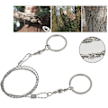 Pikkukuva 5 / 11: Matkasaha | Kannettava Pocket Chainsaw Survival hopea