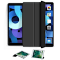 Miniatyrbild 1 av 11: iPad 7/8 10,2" Skal Fodral Tri-fold Smart Case Svart svart