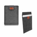Computer Case Laptop Case Sleeve Mørkegrå Felt Velcro - 11,6 tommer grå