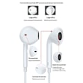 Pikkukuva 2 / 5: Yleiskäyttöiset USB-C-kuulokkeet DAC-kaapelilla, valkoinen valkoinen