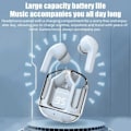 Pikkukuva 5 / 10: Air31 TWS ENC Max Bluetooth Stereo In-Ear kuulokkeet USB-C Valkoinen valkoinen