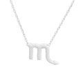 Miniatyrbild 2 av 2: Gåvohalsband Stjärntecken Skorpionen Scorpio Halsband silver