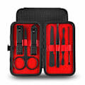 Miniatyrbillede 1 af 3: Manicure Set i 7 Dele Nail Clippers Nailkit sort