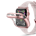 Miniatyrbilde 2 av 3: Omfattende Apple Watch 1/2/3 Shell Screen Protector Pink 38mm rosa