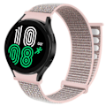 Pikkukuva 2 / 2: Galaxy Watch 4/5 -rannekoru 20 mm nylon tarranauha vaaleanpunainen beige beige