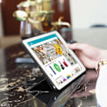 Miniatyrbild 5 av 11: iPad Air 4/5 10,9" Skal Fodral Tri-fold Smart Case Svart svart