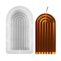 Miniatyrbillede 9 af 9: Letform Candle U-form High Bow 12cm hvid