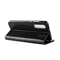 Miniatyrbilde 4 av 4: Huawei P30 lommebok Black Leather Leather Case svart