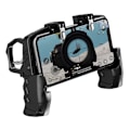 Miniatyrbillede 1 af 2: Smartphone GamePad PUBG Håndkontrol til mobiltelefon sort