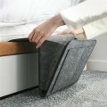 Miniatyrbild 5 av 8: Förvaring Organisatör för Säng och Soffa Grå grå