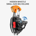 Miniatyrbild 6 av 9: LED Ficklampa med Elektrisk Tändare - Multiverktyg Karbinhake svart