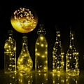 Miniatyrbild 2 av 5: 2-pack LED Ljusslinga Lampor Belysning för Flaskor Dekoration gul