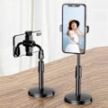 Miniatyrbillede 6 af 8: Tiktok Live Stream Mobile Stand - Holder / Set til mobil sort