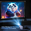 Miniatyrbilde 4 av 8: Projektor Android 11 HY300 Pro Smart 4k Wifi hvit