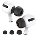 Miniatyrbillede 2 af 5: 3 -pakke airpods pro ørepuder - silikone øre vælter sort sort
