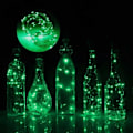 Miniatyrbillede 2 af 6: 2-pack LED Light Loop lamper belysning til flasker dekoration grøn