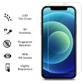 Miniatyrbillede 5 af 5: iPhone 11 HD-skærmbeskytter med fuld dækning i hærdet glas gennemsigtig