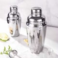 Miniatyrbillede 2 af 9: Cocktail shaker rustfrit stål 750ml sølv