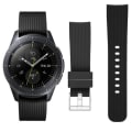 Miniatyrbillede 8 af 8: Galaxy Watch Bracelet 20mm 4/5 40/42/44/45/46 mm sort sort