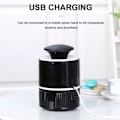 Miniatyrbilde 2 av 11: UV Mosquito Lamp - Mosquito Catcher USB svart