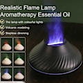 Pikkukuva 11 / 11: Flaming Aroma diffuusori | 3 eteeristä öljyä | RGB ilmankostutin musta