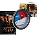 Miniatyrbild 5 av 6: Analog Grill- och Röktermometer Stektermometer silver