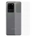 Pikkukuva 1 / 2: Galaxy S20 Ultra -hiilikuitu vinyyli ihon tarran suojakalvo takaisin läpinäkyvä