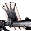 Miniatyrbilde 3 av 8: Universal Mobile Holder Bicycle Bicycle Control Holder for Mobile svart