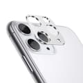 iPhone 11 Pro / Pro Max Objektiv Beskyttelse Beskyttelse til kamera sølv sølv sølv