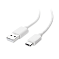 Miniatyrbild 3 av 3: 1m USB-C Laddkabel Quick Charge 3A Type-C vit