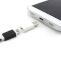 Pikkukuva 2 / 3: Android Micro USB USB C OTG -sovitin valkoinen