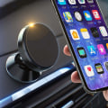 Miniatyrbillede 6 af 11: 360 Rotatable mobilholder med selv -fast magnetbilholder sort sort