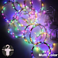 Miniatyrbillede 2 af 9: LED -gardin USB Light Loop med fjernbetjening 3m flerfarvet flerfarvet