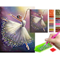 Pikkukuva 11 / 11: Timanttimaalaus DIY Timanttimaalaus Ballerina 30x40cm monivärinen