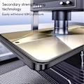 Pikkukuva 7 / 9: Helppo asentaa Samsung Galaxy S24 Ultra Screen Protector HD karkaistu lasi läpinäkyvä