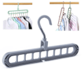 Miniatyrbilde 1 av 10: Multi Hangers for garderobe - klær kleshengere for ekstra plass grå