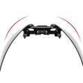 Miniatyrbillede 4 af 6: Stor Flip Up Clip On Solbriller Sort sort