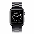 Pikkukuva 3 / 9: Apple Watch 42/44/45 1/2/3/4/5/6/7/Katso metalli mustan kellon rannekoru musta