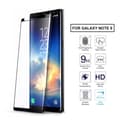 Galaxy Note 9 3D Curve HD Screen Protection Carbon Fiber Temmeret Glas sort