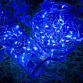 Miniatyrbild 2 av 10: 1m Mini LED Ljusslinga Batteridriven Blå blå