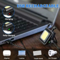 Miniatyrbillede 6 af 10: LED -lommelygte - Survival Carbine Hook Keychain sort