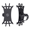 Miniatyrbilde 7 av 8: Universal Mobile Holder Bicycle Bicycle Control Holder for Mobile svart