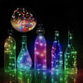 Miniatyrbild 2 av 6: 2-pack LED Ljusslinga Lampor Belysning för Flaskor Dekoration flerfärgad
