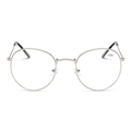 Miniatyrbillede 2 af 2: Retro Runde Reading Glasses Glasses Strength 2.0 Sølv sølv