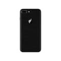 iPhone 7 8 Plus Crocodile Leather Protecting Plastic Skin Wrap Back svart