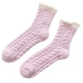 Pikkukuva 1 / 8: Furry -sukat - Pehmo kuuma fleece vaaleanpunainen vaaleanpunainen